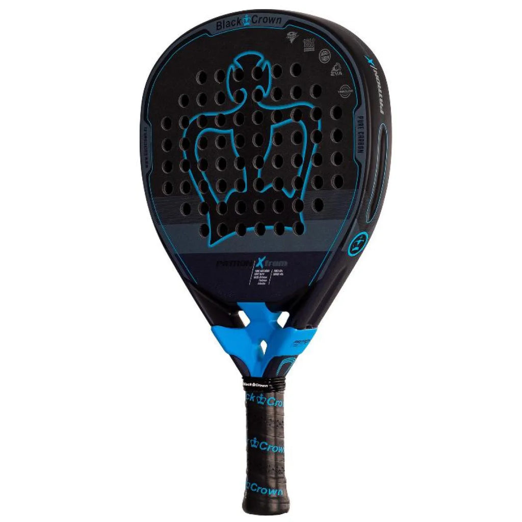 Raquette padel Black Crown Patron Xtrem 2025 — vue de profil 2