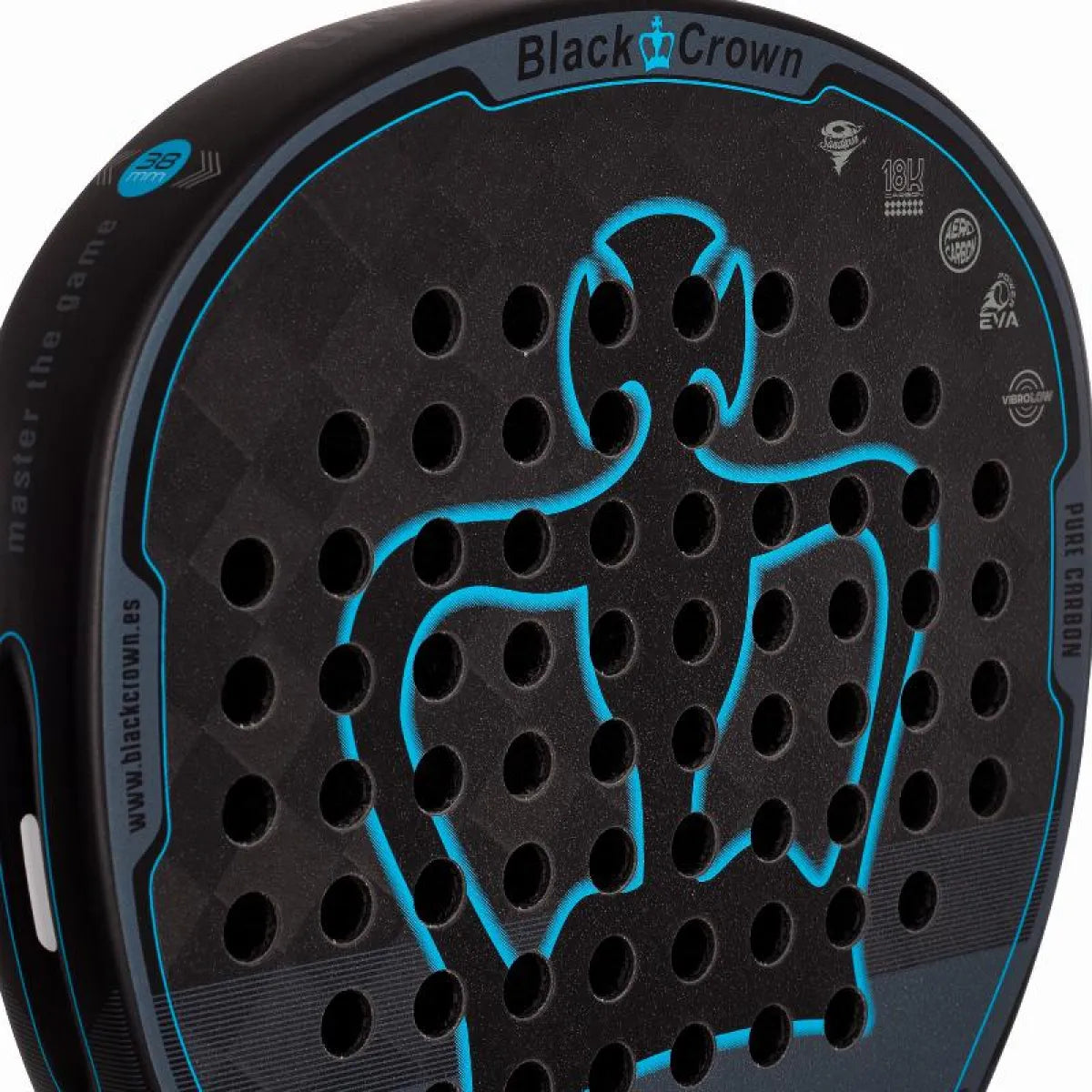 Raquette padel Black Crown Patron Xtrem 2025 — vue détail 2