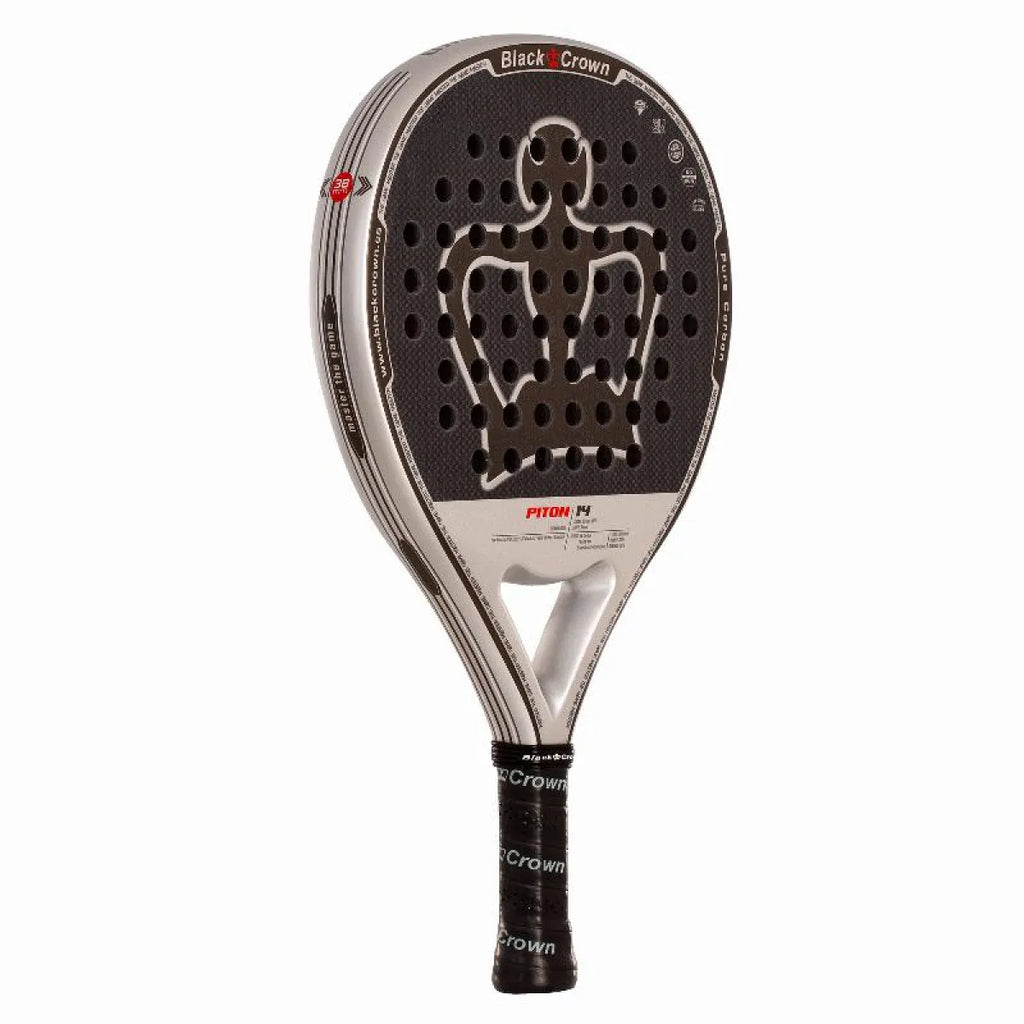 Raquette padel Black Crown Piton 14 2026 — vue de profil