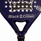 Raquette padel Black Crown Piton bleu — vue de profil 2