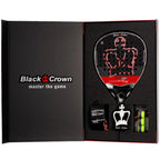 Raquette padel Black Crown Piton Epic 2025 — vue de profil