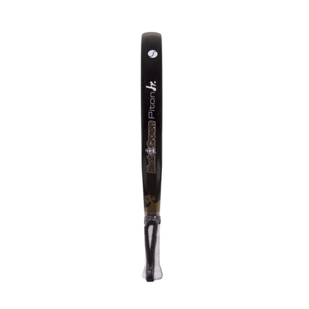 Raquette padel Black Crown Piton Junior — vue de profil