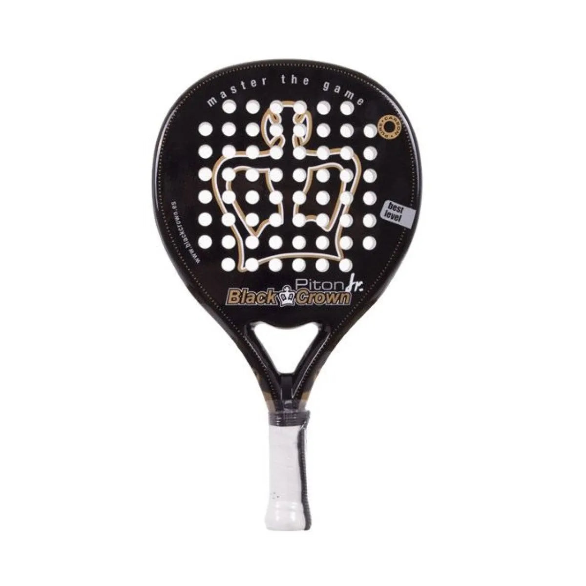Raquette padel Black Crown Piton Junior — vue de face