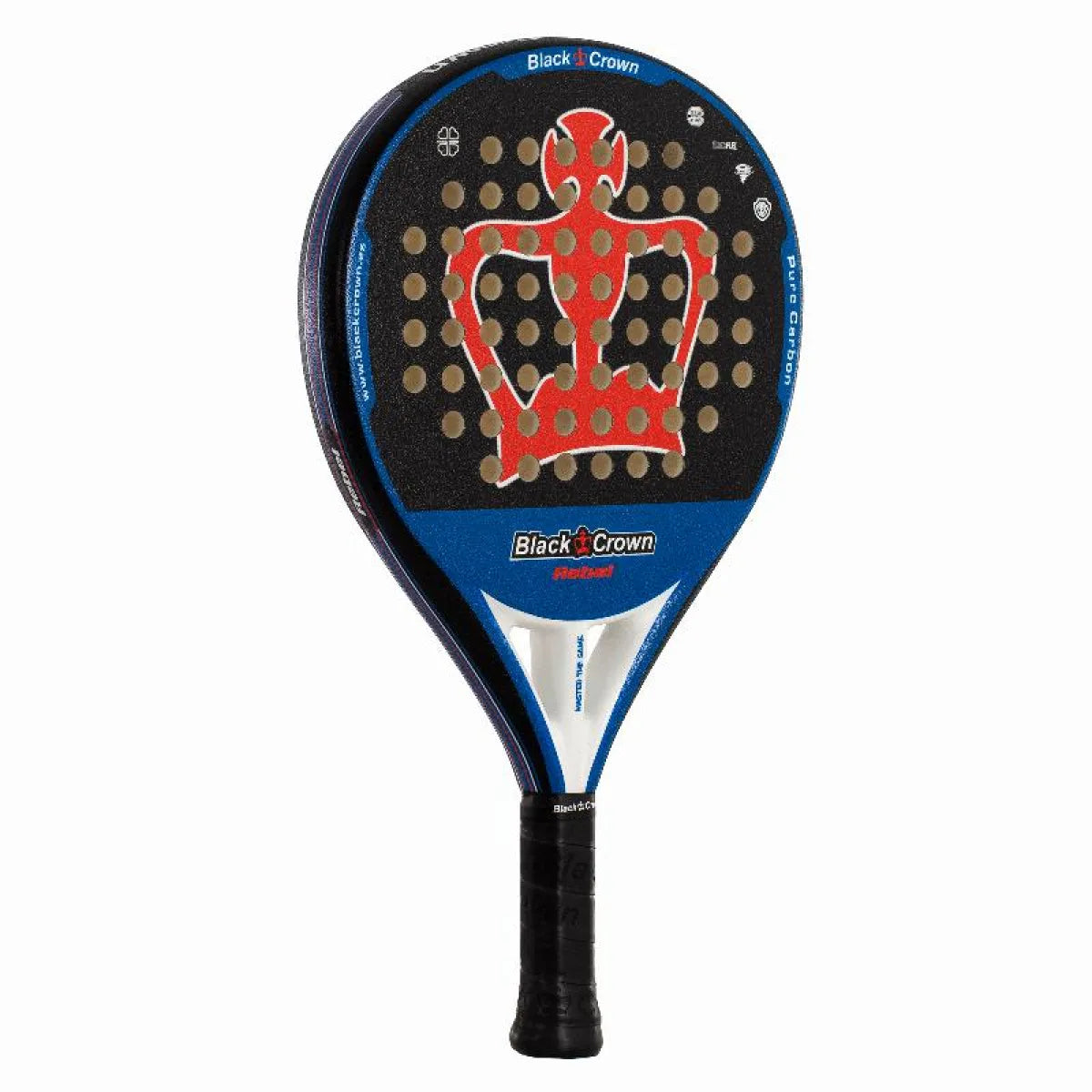 Raquette padel Black Crown Rebel 2026 — vue de profil