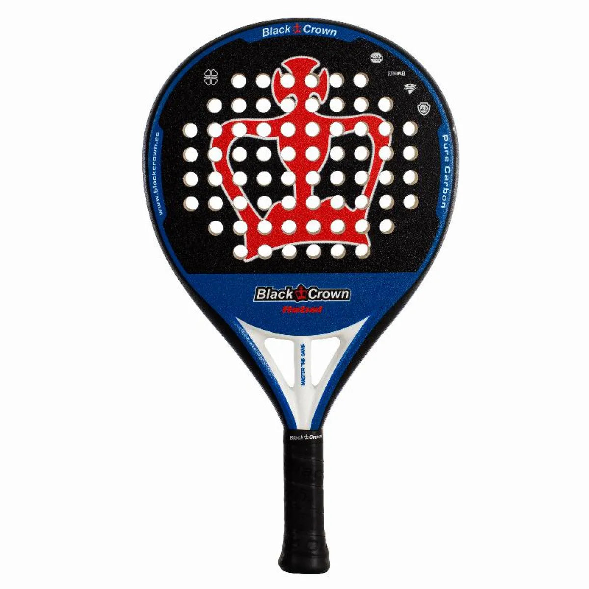 Raquette padel Black Crown Rebel 2026 — vue de face