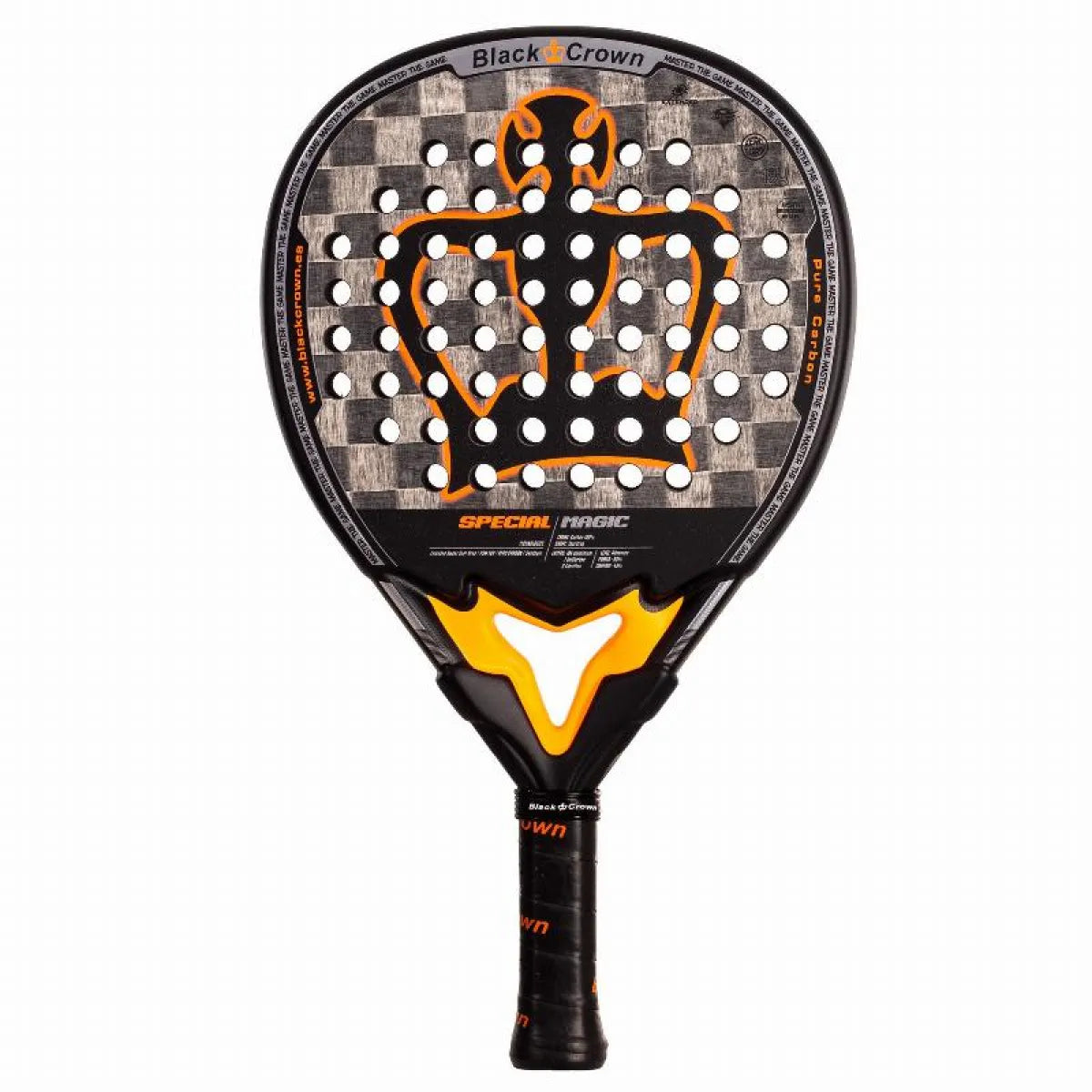 Raquette padel Black Crown Special Magic 2025 — vue de face