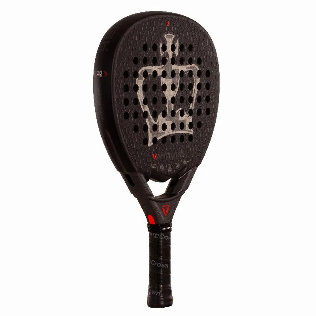 Raquette padel Black Crown Vanquish 2026 — vue de profil 2
