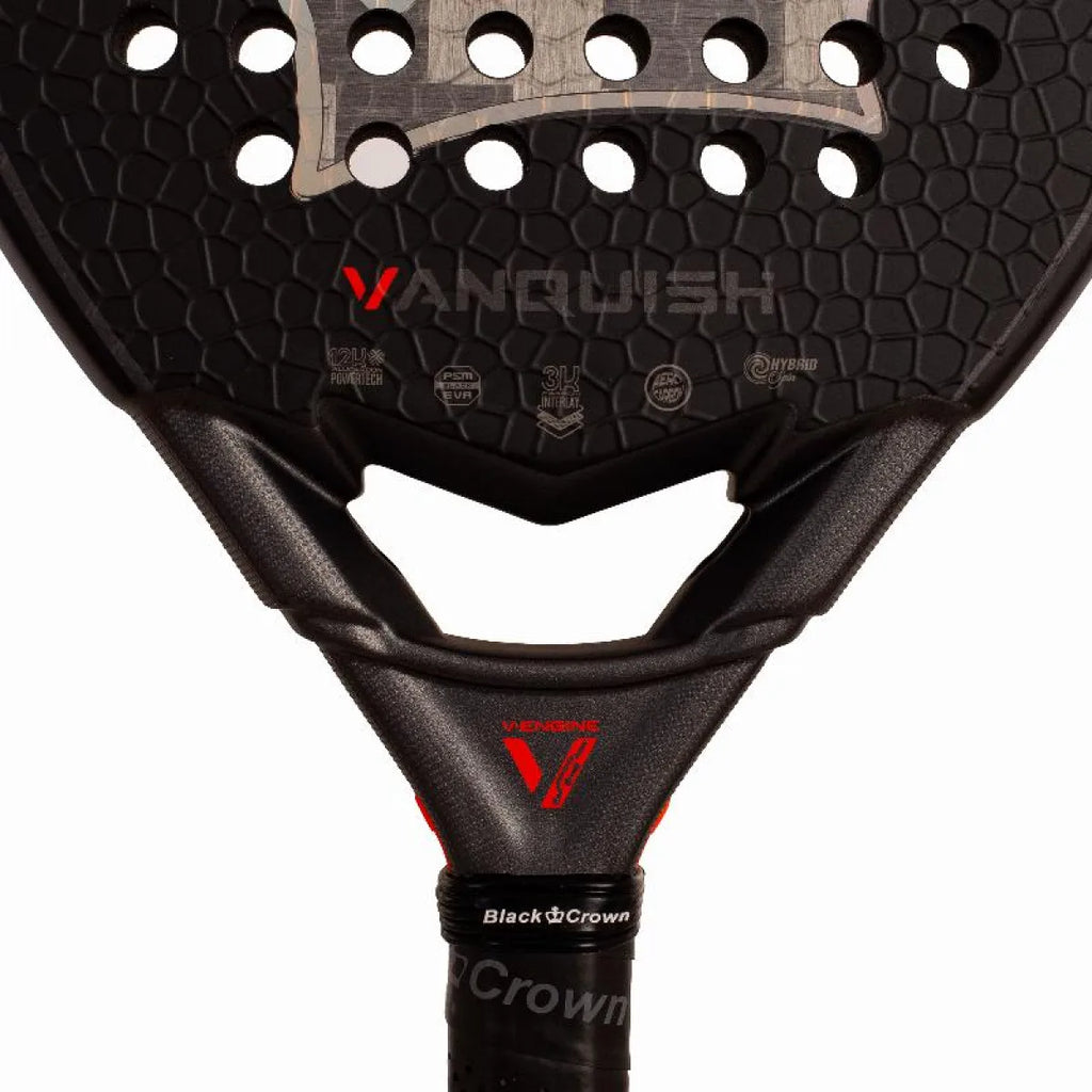 Raquette padel Black Crown Vanquish 2026 — vue détail 2