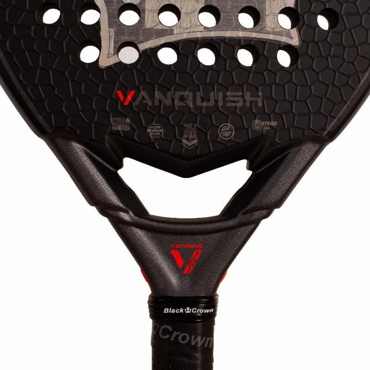 Raquette padel Black Crown Vanquish 2026 — vue détail 2