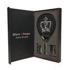 Raquette padel Black Crown Vanquish 2026 — vue de face