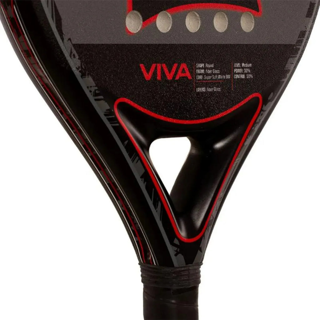 Raquette padel Black Crown Viva 2026 — vue détail 1
