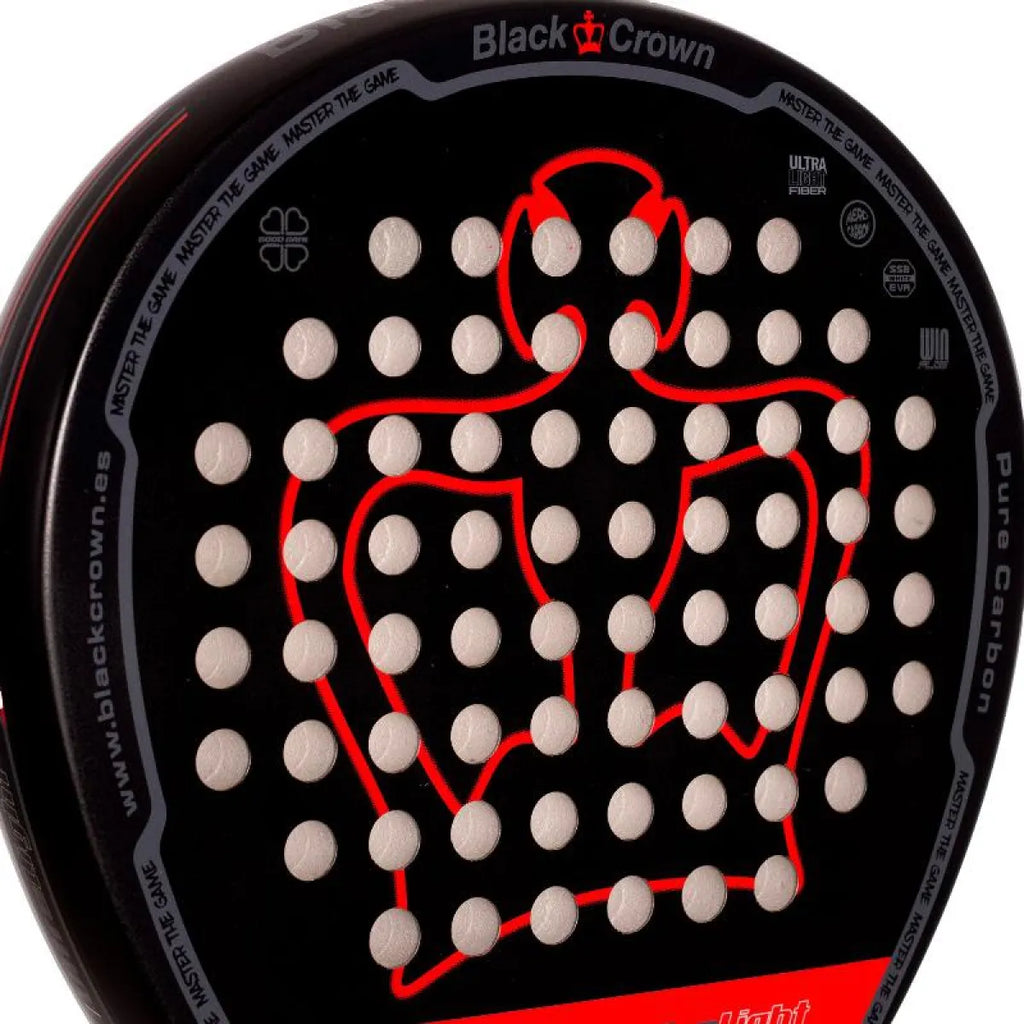 Raquette padel Black Crown Win Ultralight 2025 — vue de profil 2