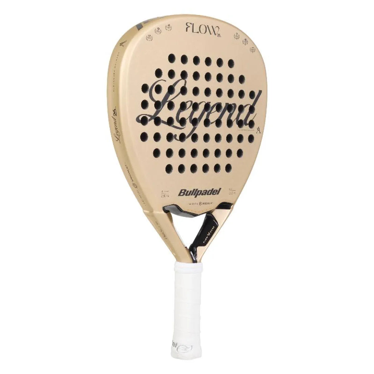 Raquette padel Bullpadel Ale Salazar Flow 2027 — vue de profil