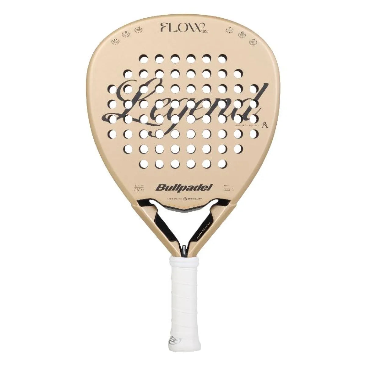 Raquette padel Bullpadel Ale Salazar Flow 2027 — vue de profil 2