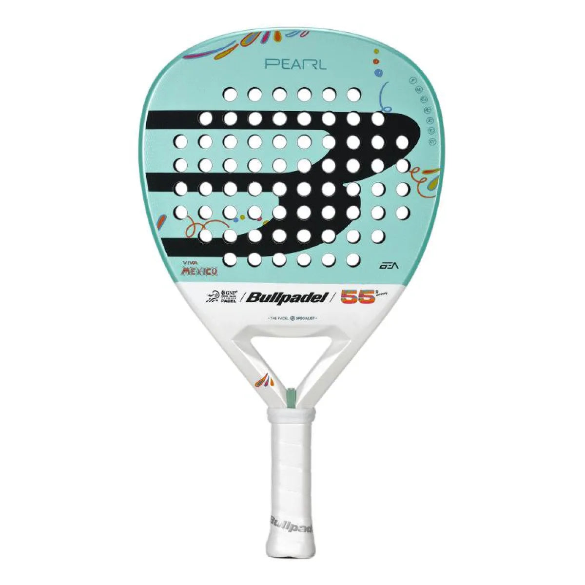 Raquette padel Bullpadel Bea Gonzalez Pearl MX LTD — vue de profil