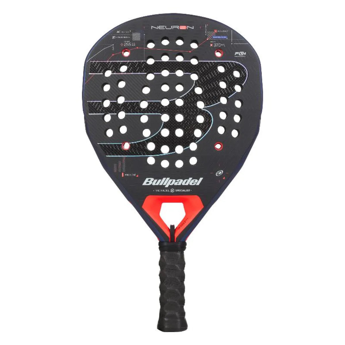Raquette padel Bullpadel Chingotto Neuron 02 2027 — vue de profil 2