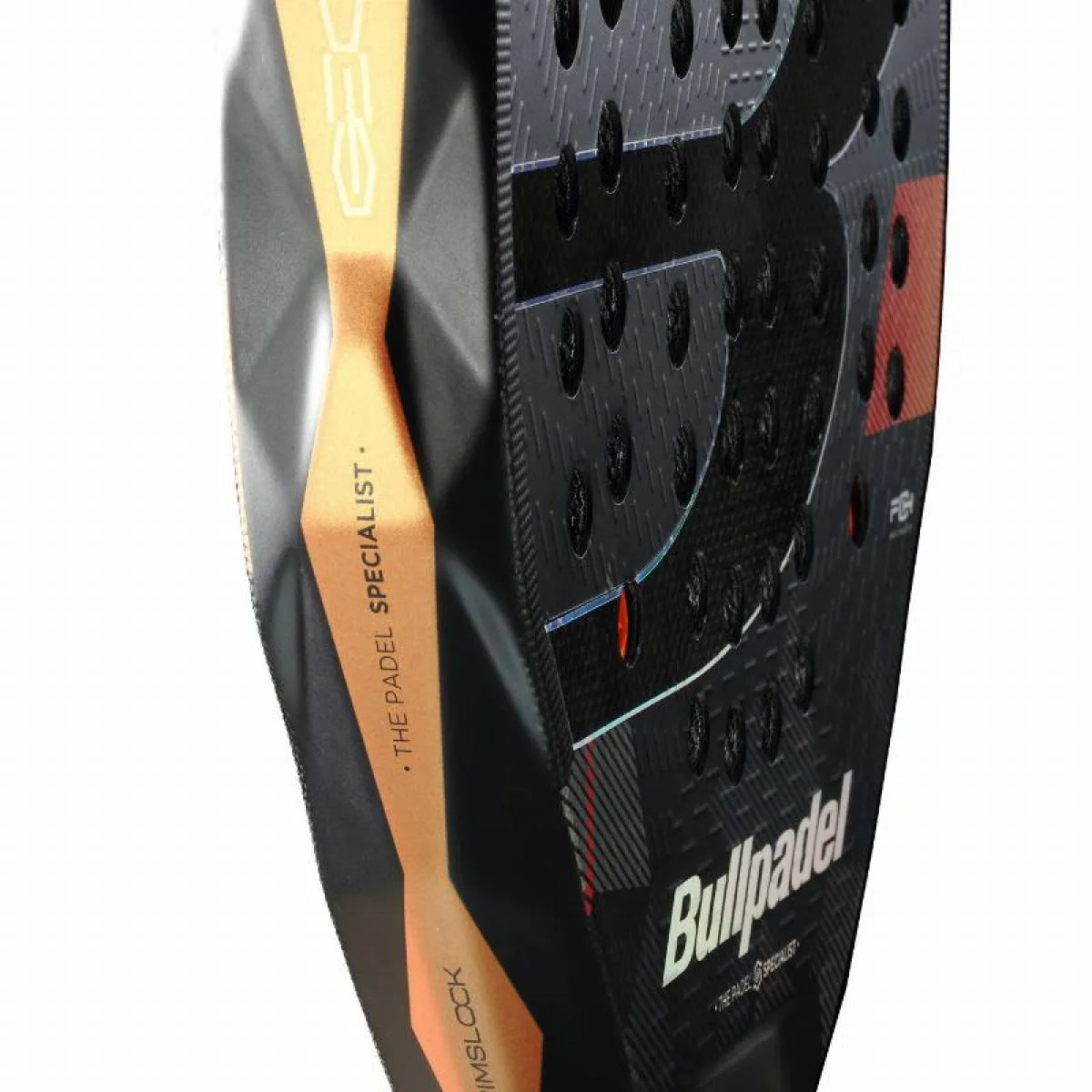 Raquette padel Bullpadel Chingotto Neuron 02 Edge 2026 — vue de profil 2