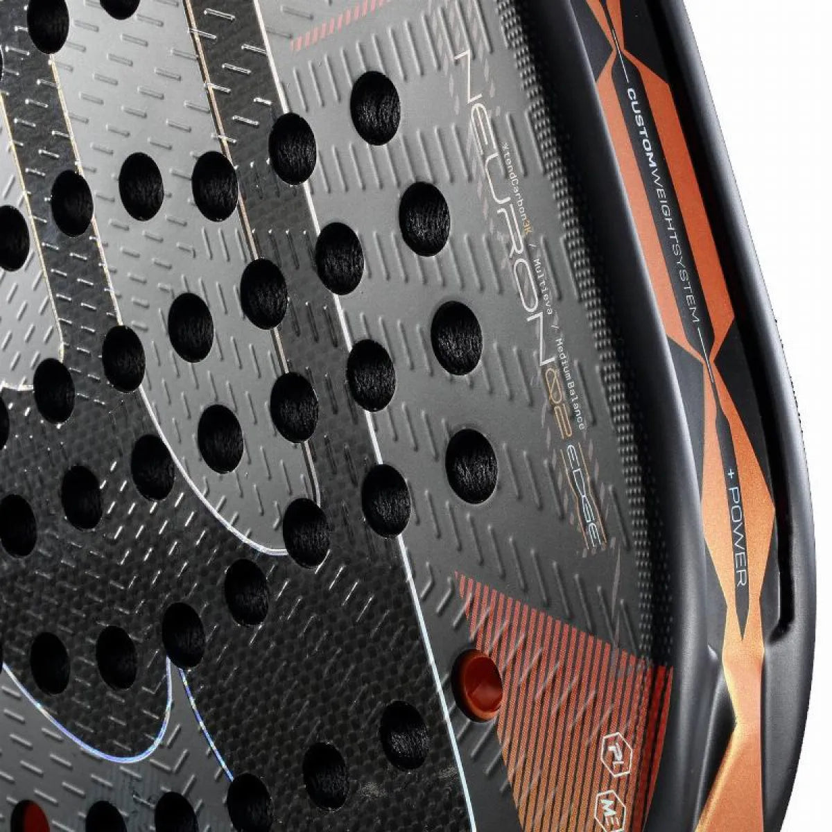 Raquette padel Bullpadel Chingotto Neuron 02 Edge 2026 — vue détail 2