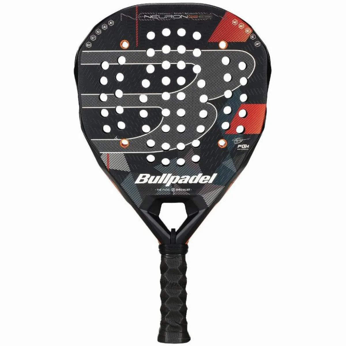 Raquette padel Bullpadel Chingotto Neuron 02 Edge 2026 — vue de face