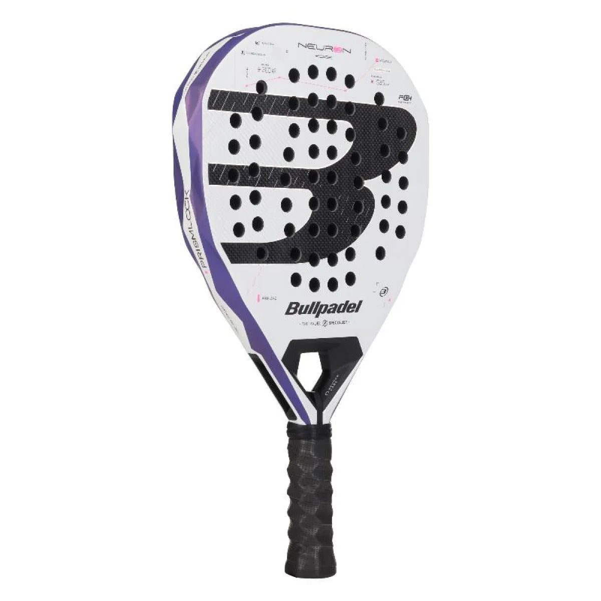 Raquette padel Bullpadel Chingotto Neuron 02 Edge 2027 — vue de profil