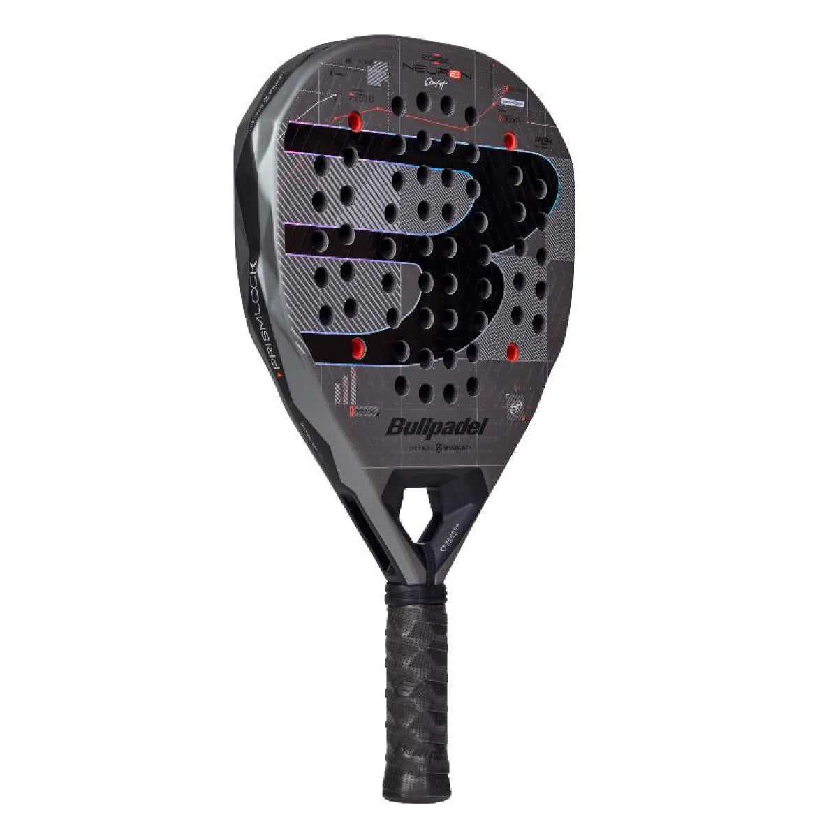 Raquette padel Bullpadel Chingotto Neuron 02 Edge Comfort 2027 — vue de profil