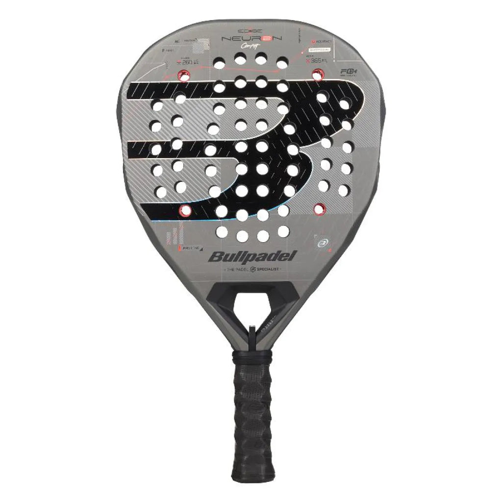 Raquette padel Bullpadel Chingotto Neuron 02 Edge Comfort 2027 — vue de face