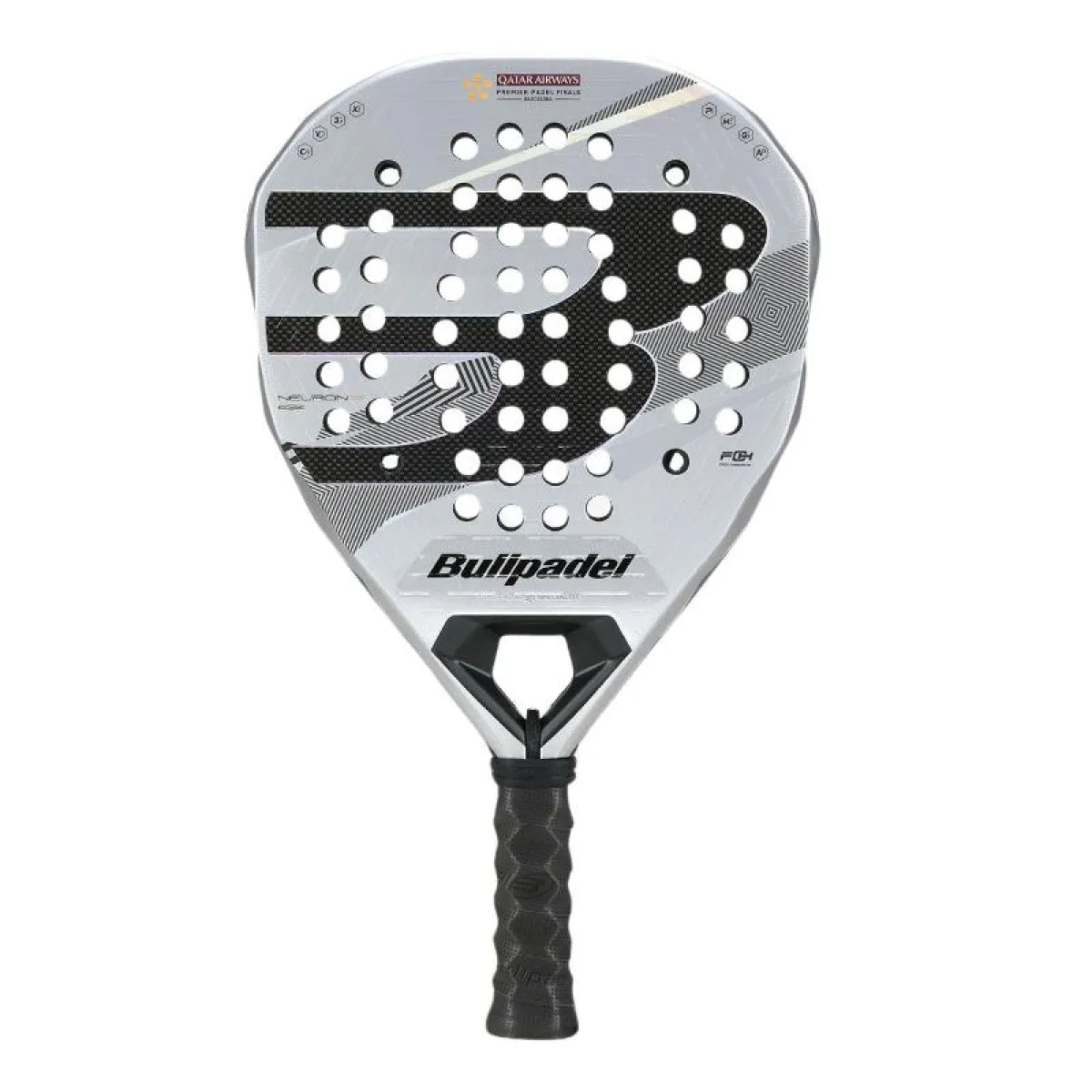 Raquette padel Bullpadel Chingotto Neuron 02 Edge Tour Finals 25 — vue de profil 2