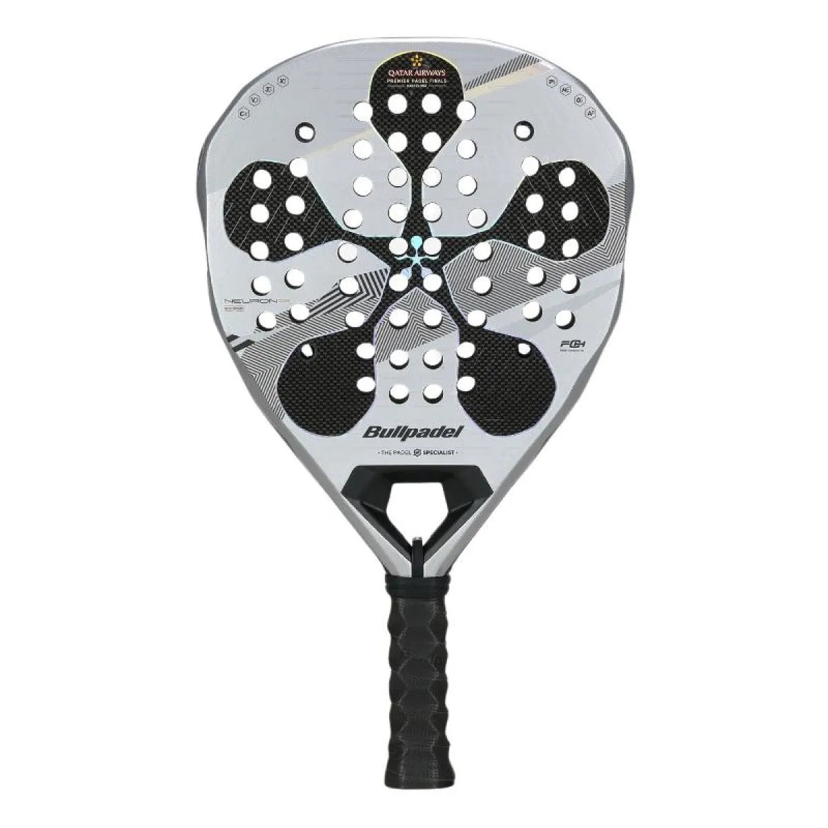 Raquette padel Bullpadel Chingotto Neuron 02 Edge Tour Finals 25 — vue de face