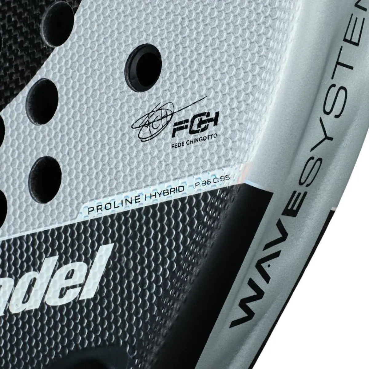 Raquette padel Bullpadel Chingotto Neuron 2025 — vue détail 2