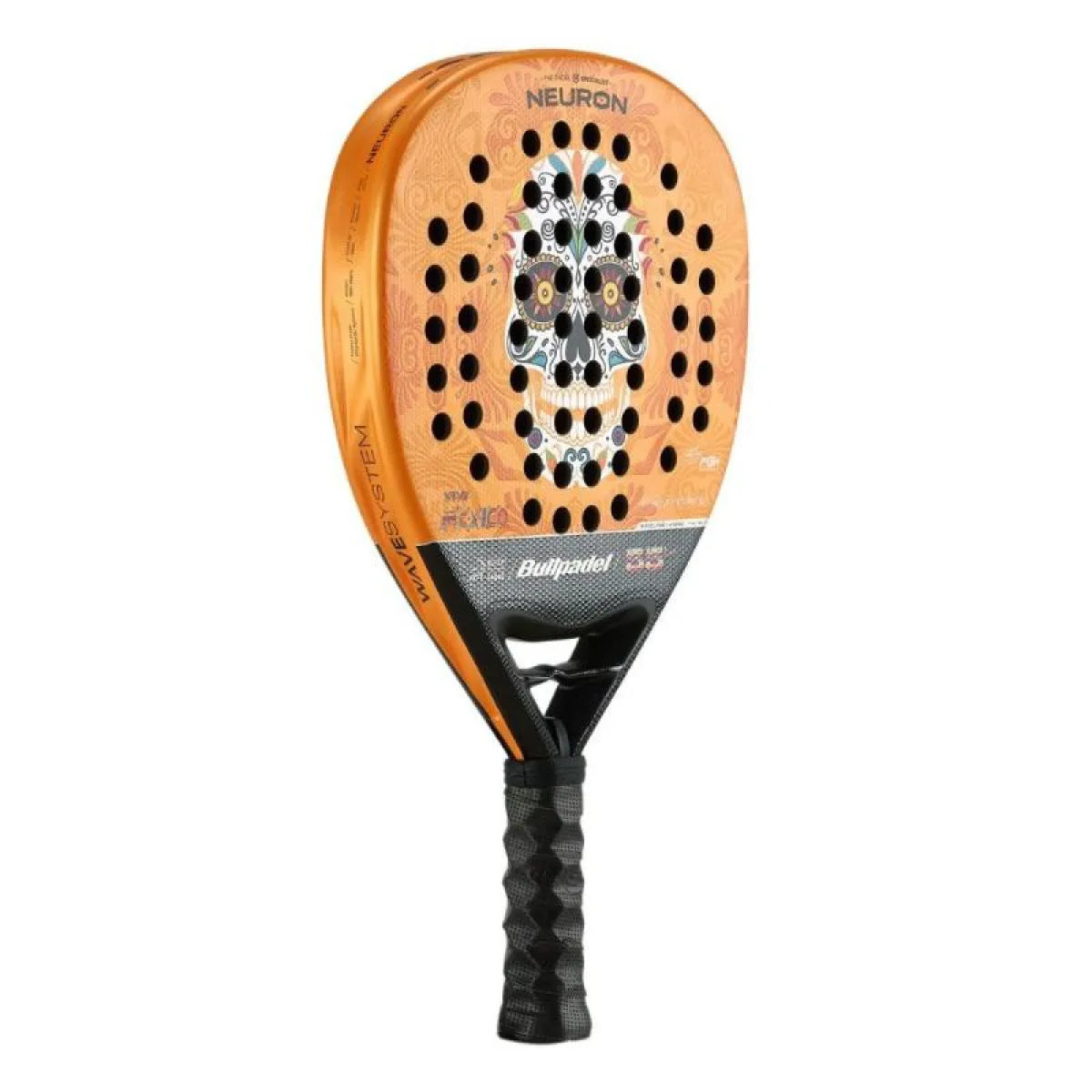 Raquette padel Bullpadel Chingotto Neuron MX LTD — vue de profil 2