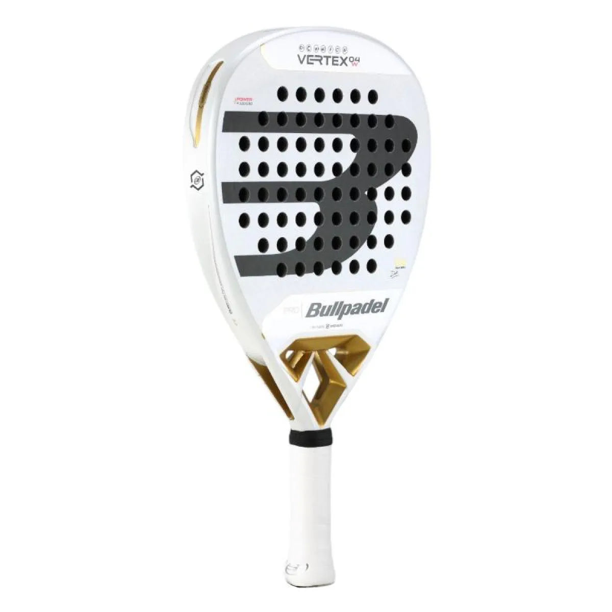 Raquette padel Bullpadel Delfi Brea Vertex 04 Pro Line W 2025 — vue de profil