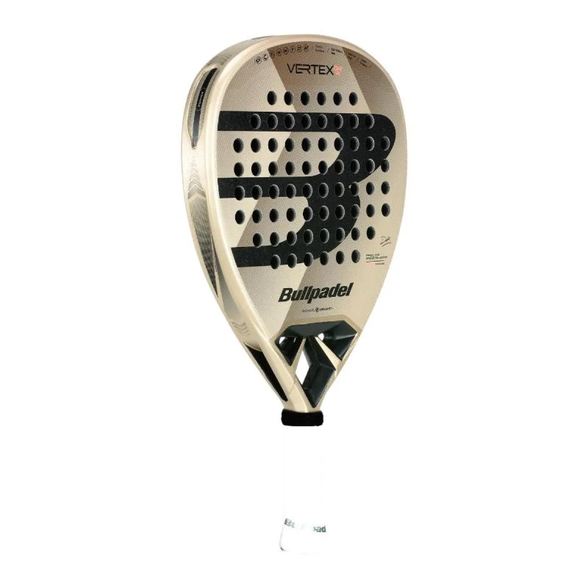 Raquette padel Bullpadel Delfi Brea Vertex 04 Woman 2025 — vue de profil