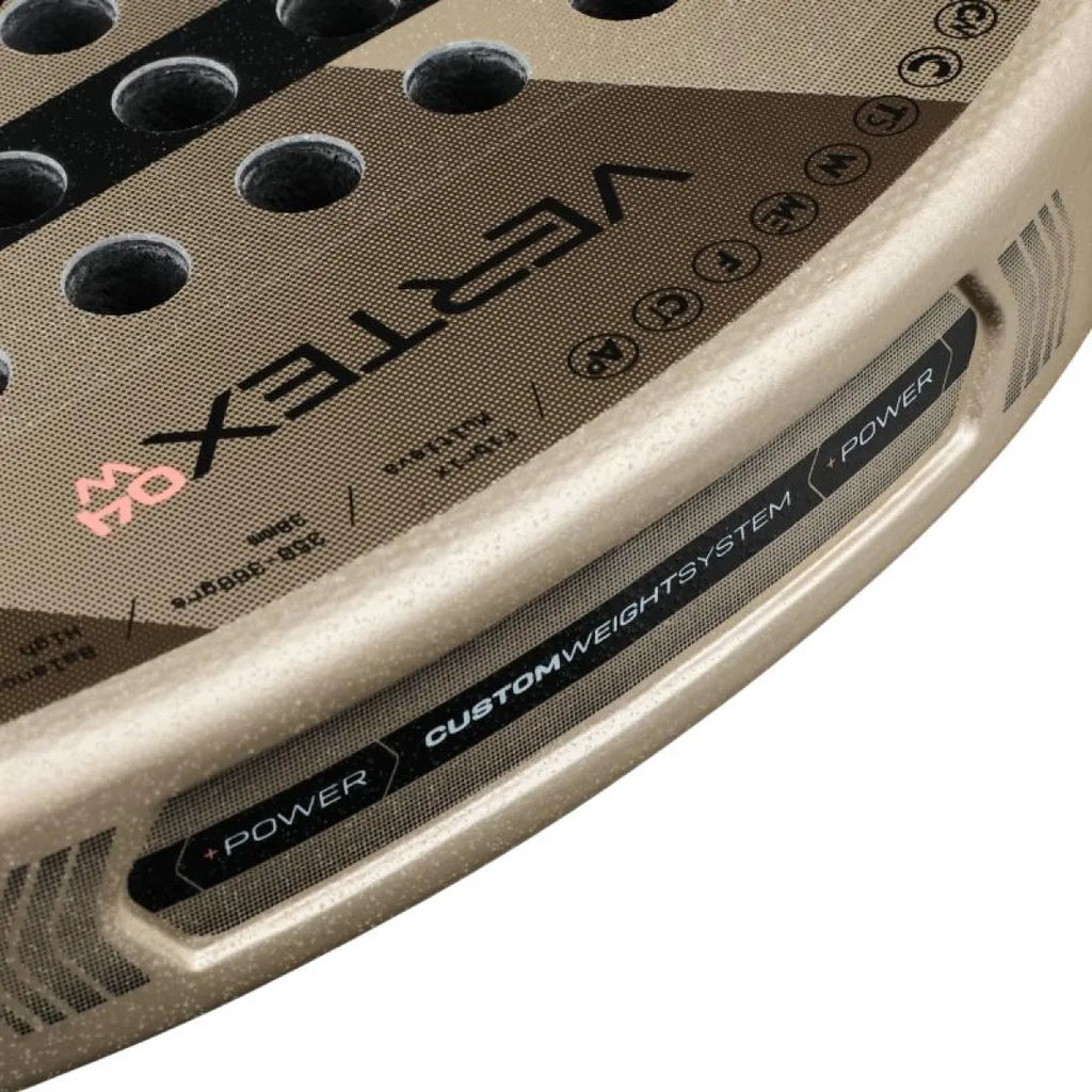 Raquette padel Bullpadel Delfi Brea Vertex 04 Woman 2025 — vue de dessus