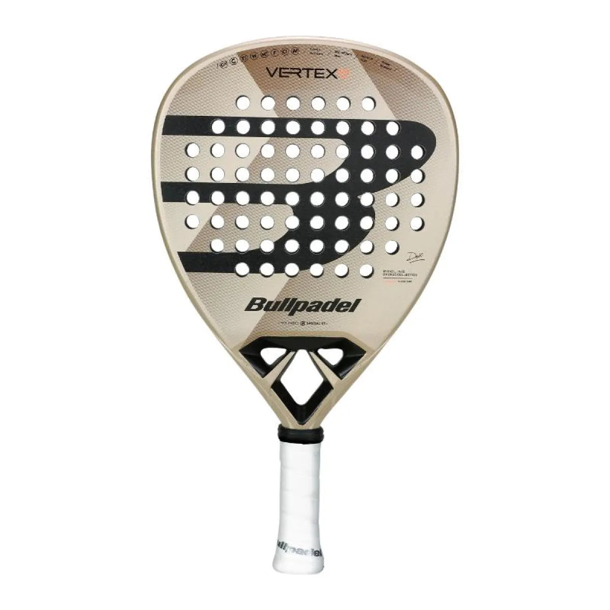 Raquette padel Bullpadel Delfi Brea Vertex 04 Woman 2025 — vue de face