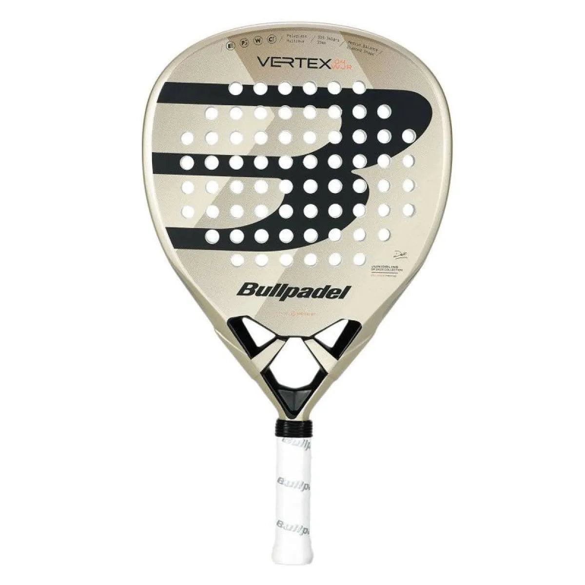Raquette padel Bullpadel Delfi Brea Vertex 04 Woman Junior 2025 — vue de face