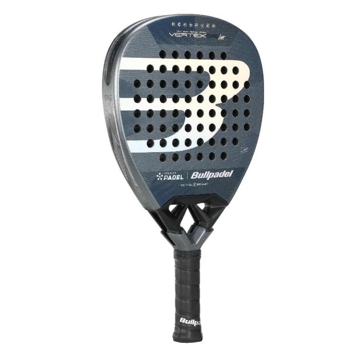 Raquette padel Bullpadel Delfi Brea Vertex 05 Light Premier Padel 2026 — vue de profil 2