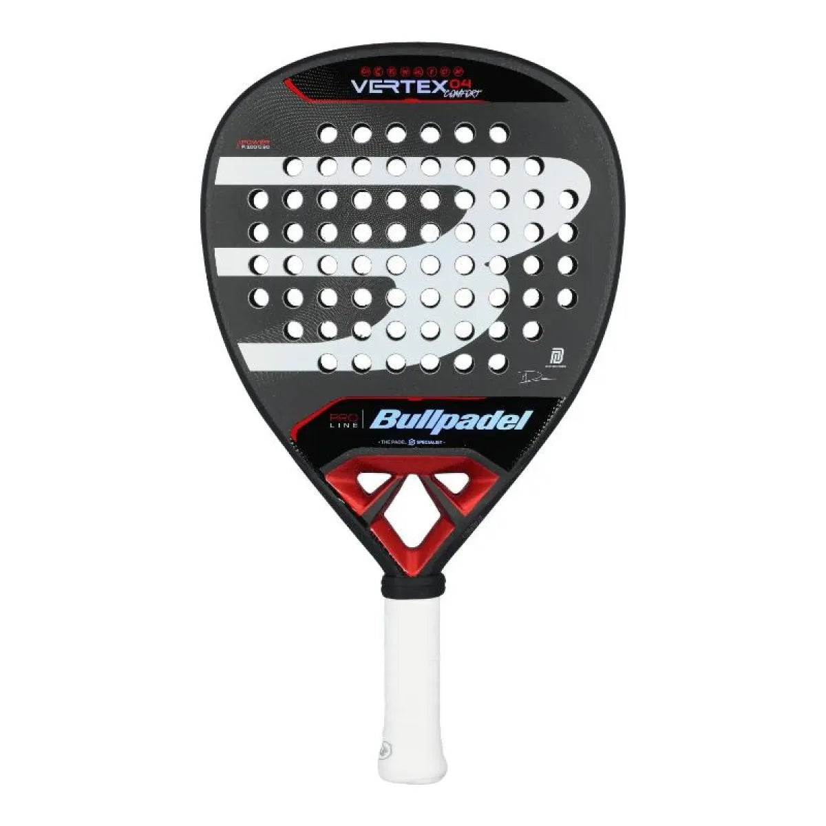 Raquette padel Bullpadel Di Nenno Vertex 04 Comfort 2024 — vue de face