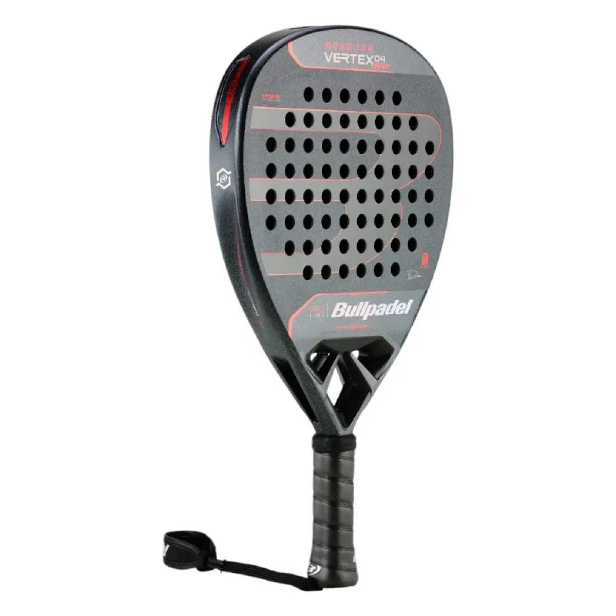 Raquette padel Bullpadel Di Nenno Vertex Comfort 04 Pro Line 2025 — vue de profil