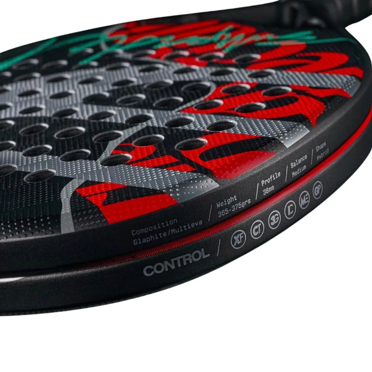 Raquette padel Bullpadel Ionic Control 2026 — vue de dos