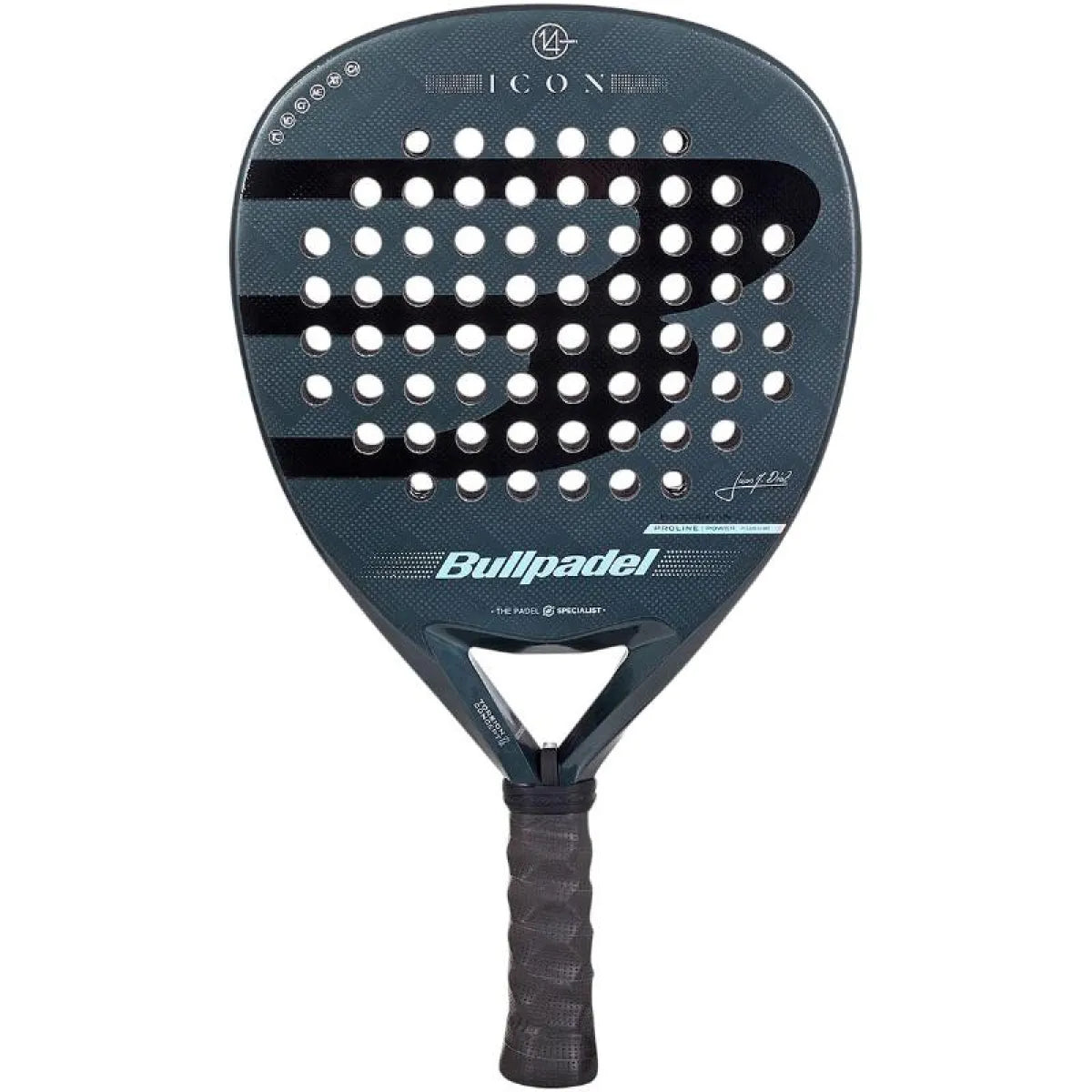 Raquette padel Bullpadel Juan Martin Diaz Icon 2025 — vue de face