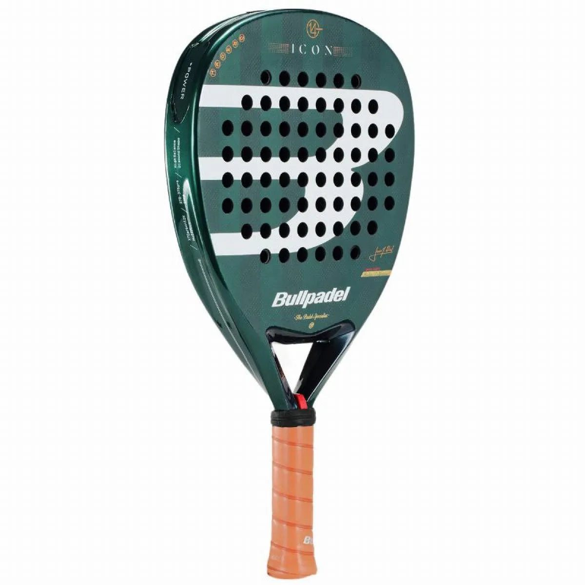 Raquette padel Bullpadel Juan Martin Diaz Icon 2026 — vue de profil