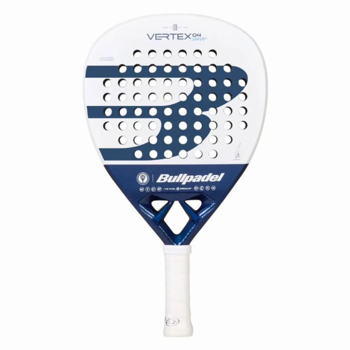 Raquette padel Bullpadel Juan Tello APA Vertex 04 Comfort LTD 2024 — vue de profil