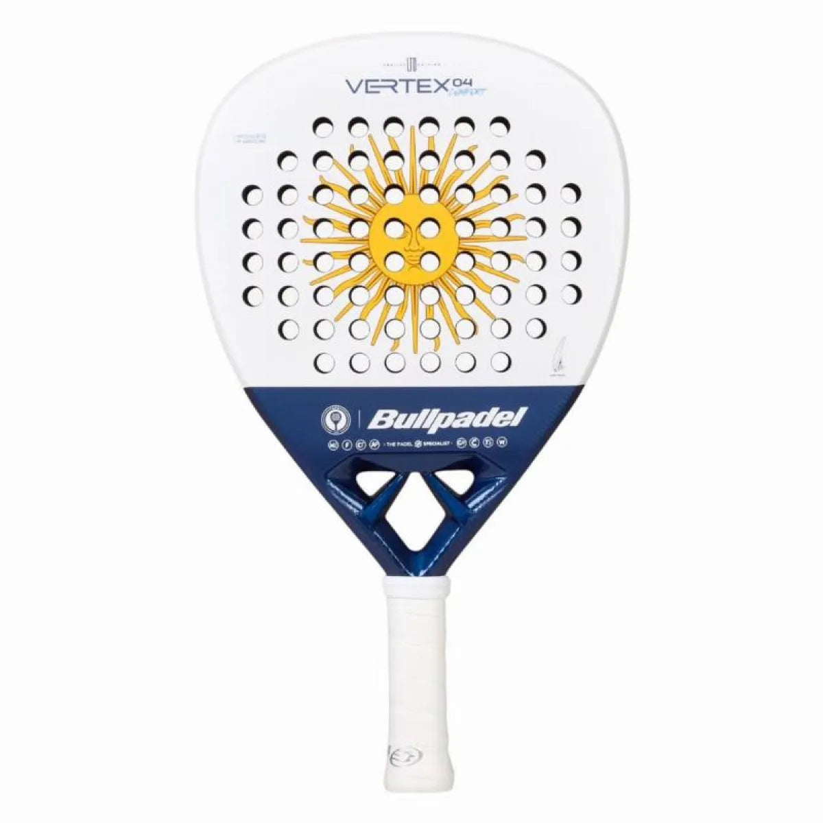 Raquette padel Bullpadel Juan Tello APA Vertex 04 Comfort LTD 2024 — vue de face