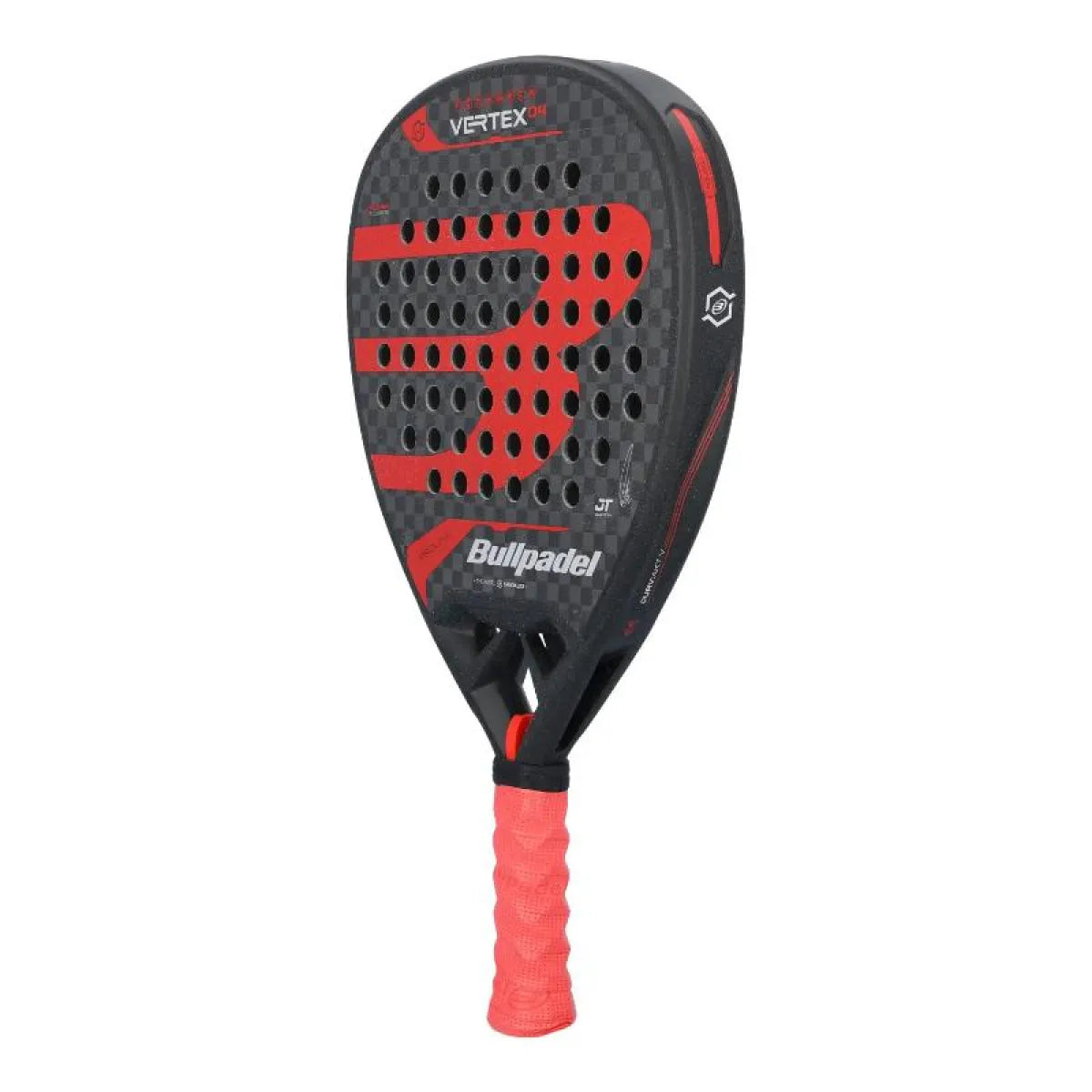 Raquette padel Bullpadel Juan Tello Vertex 04 2024 — vue de profil 2