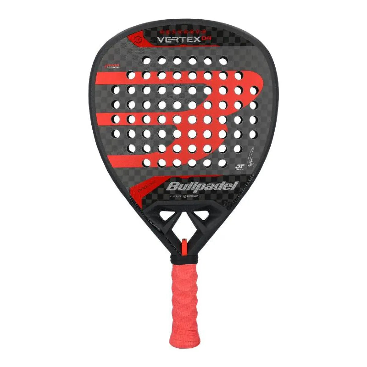 Raquette padel Bullpadel Juan Tello Vertex 04 2024 — vue de face