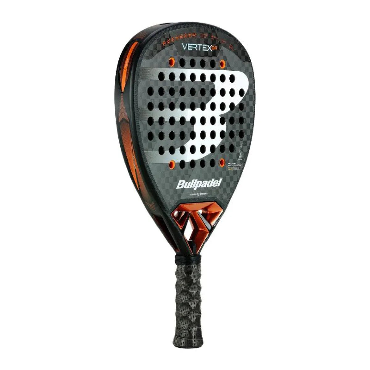 Raquette padel Bullpadel Juan Tello Vertex 04 2025 — vue de profil