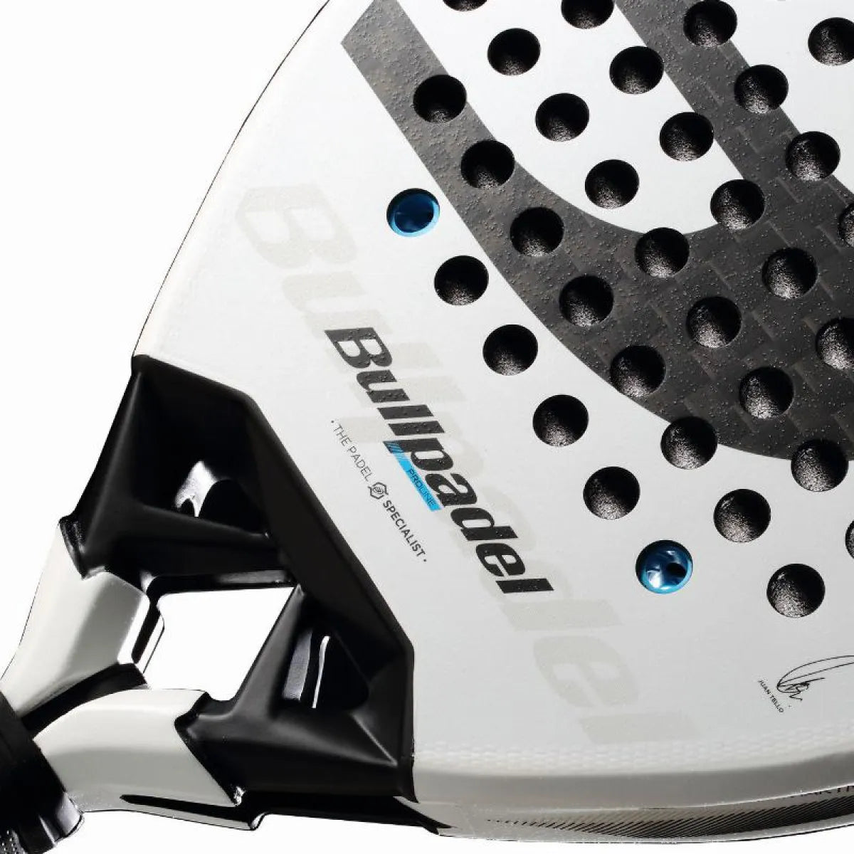 Raquette padel Bullpadel Juan Tello Vertex 05 2026 — vue de dessus
