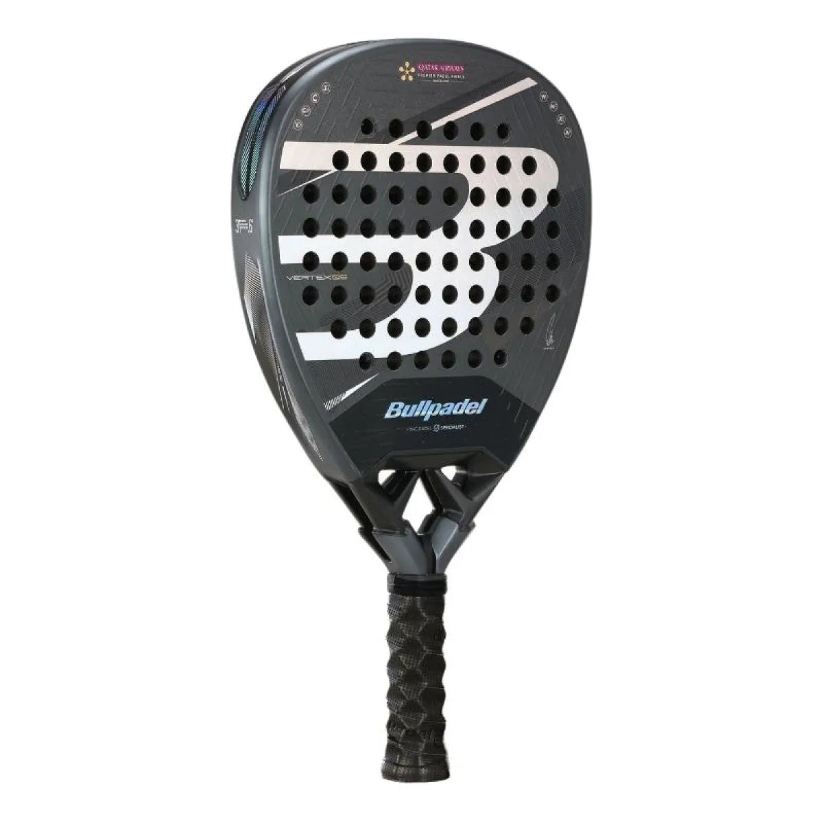 Raquette padel Bullpadel Juan Tello Vertex 05 Tour Finals 25 — vue de profil