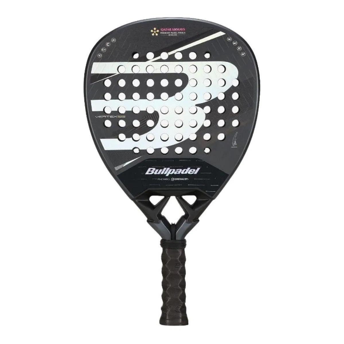Raquette padel Bullpadel Juan Tello Vertex 05 Tour Finals 25 — vue de profil 2
