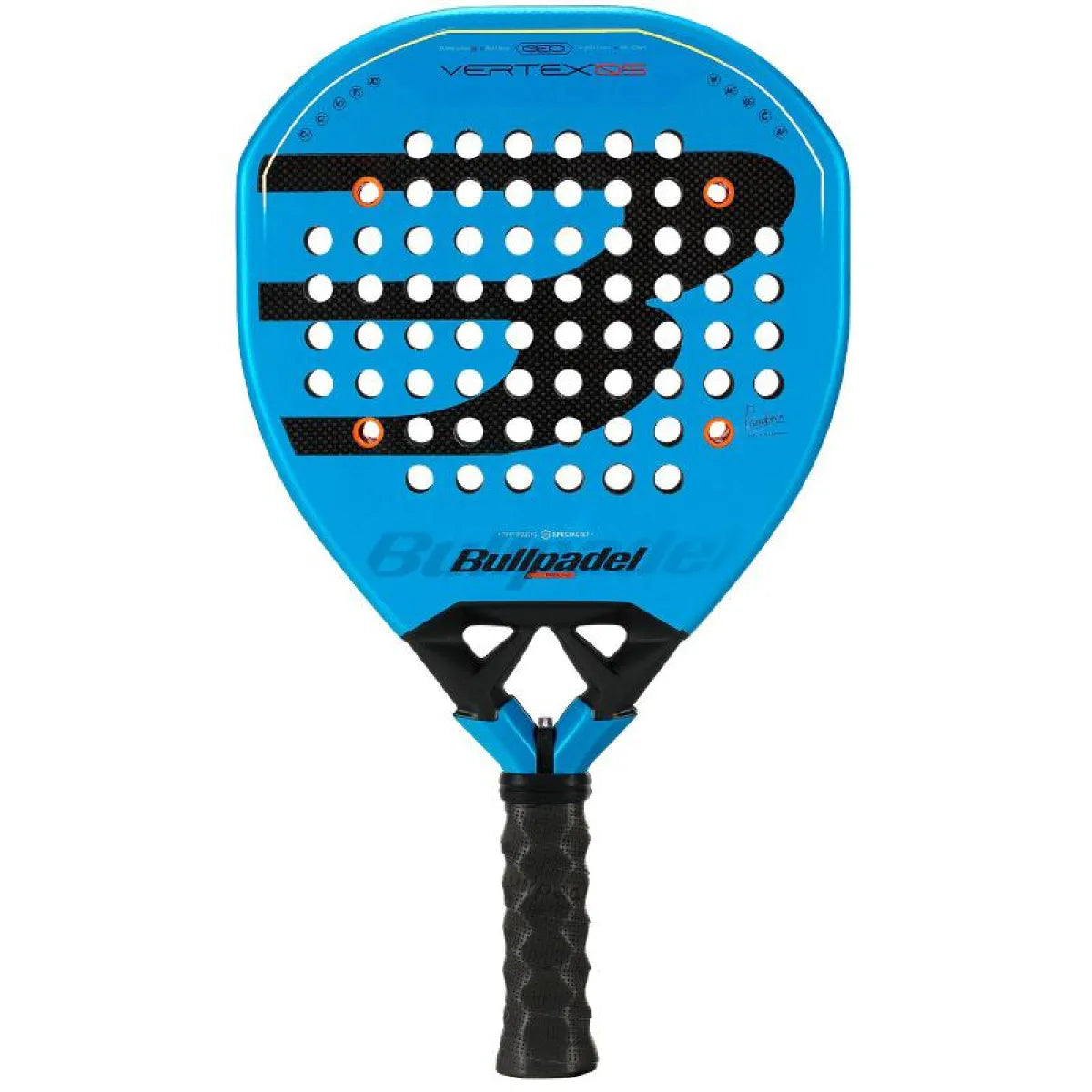 Raquette padel Bullpadel Pablo Cardona Vertex 05 Geo 2026 — vue de face